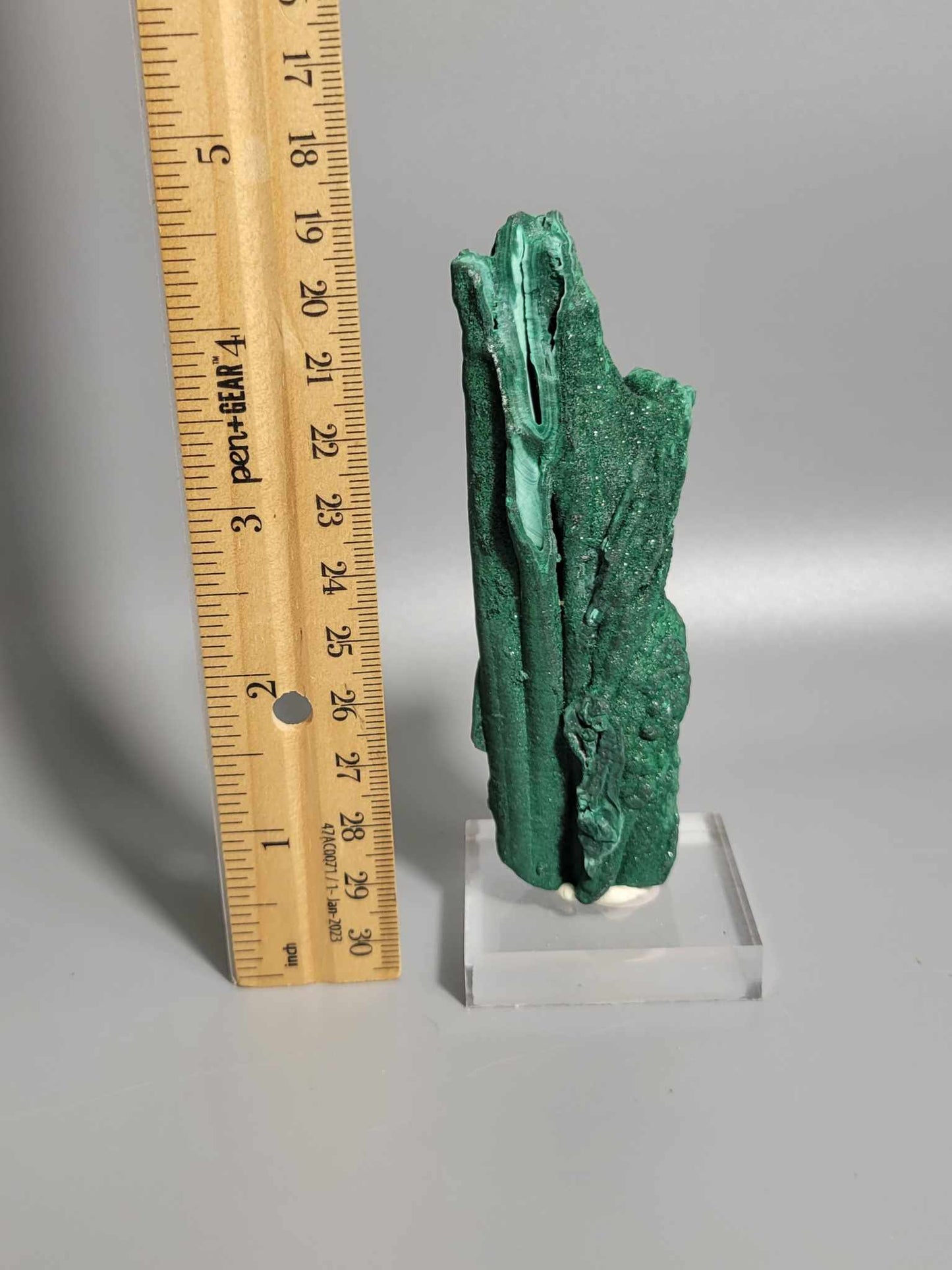 Natural Raw Malachite Stalactite Specimen 💚