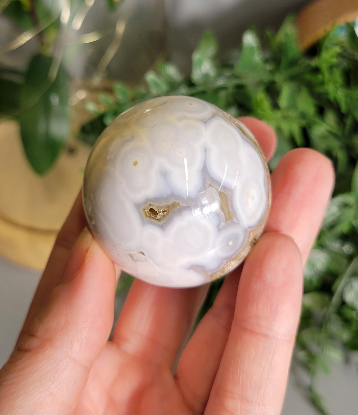 43mm Ocean jasper sphere