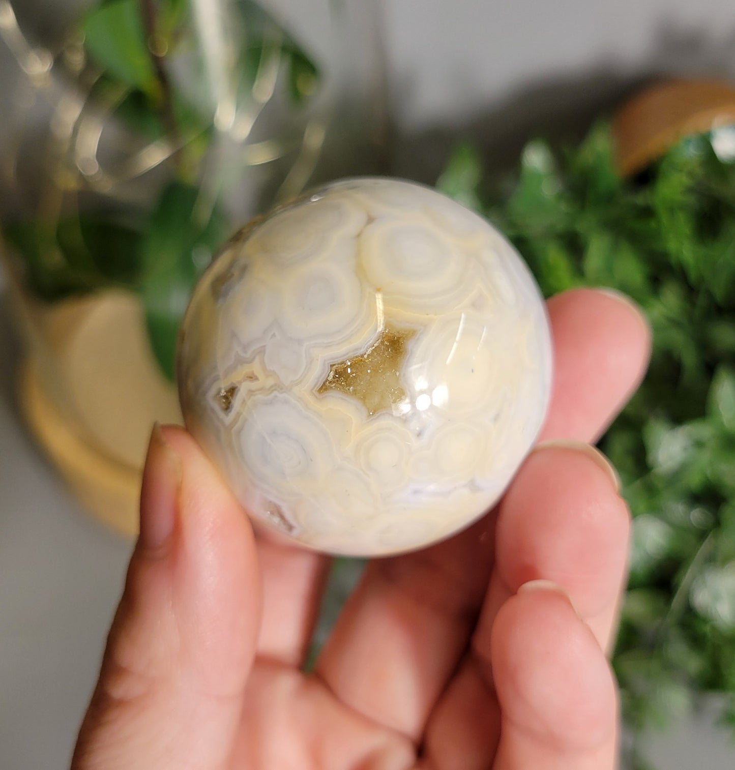 43mm Ocean jasper sphere