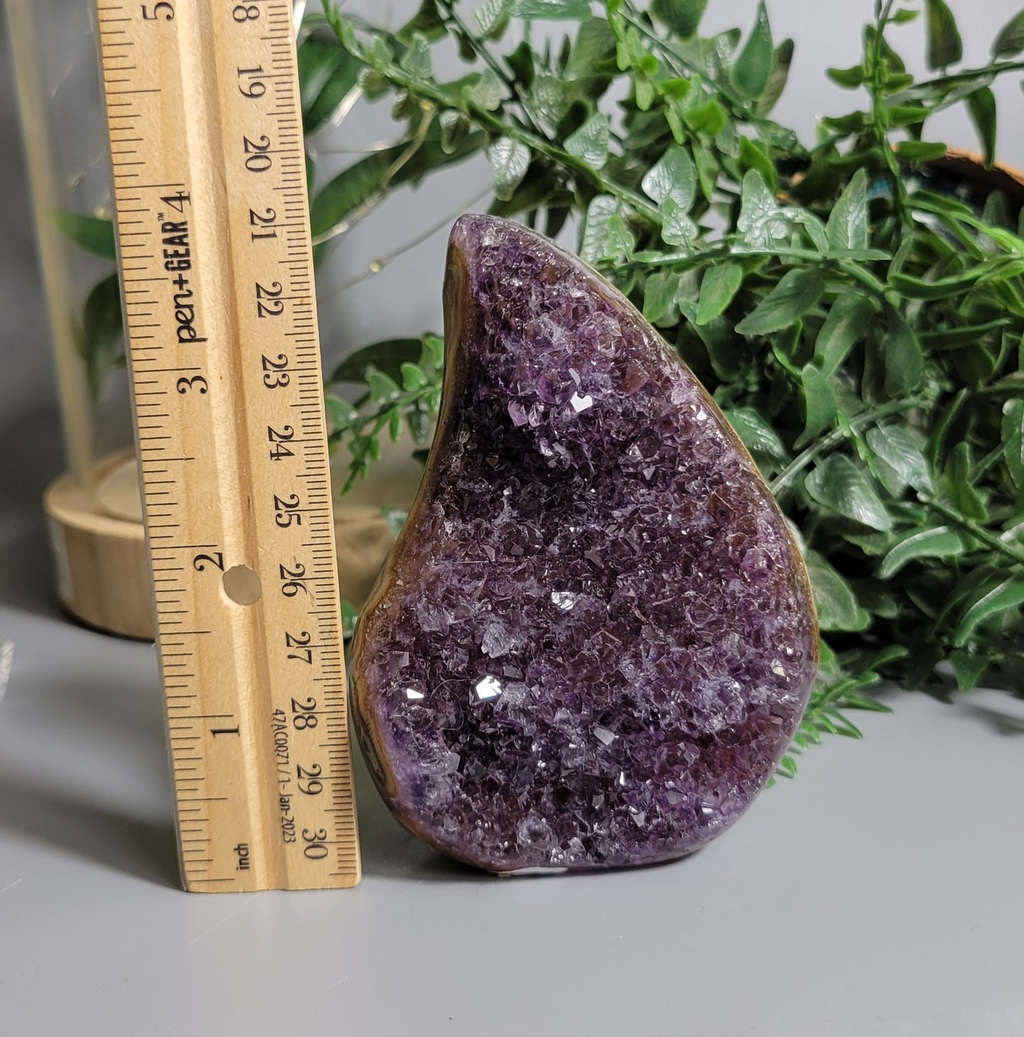 Purple amethyst freeform