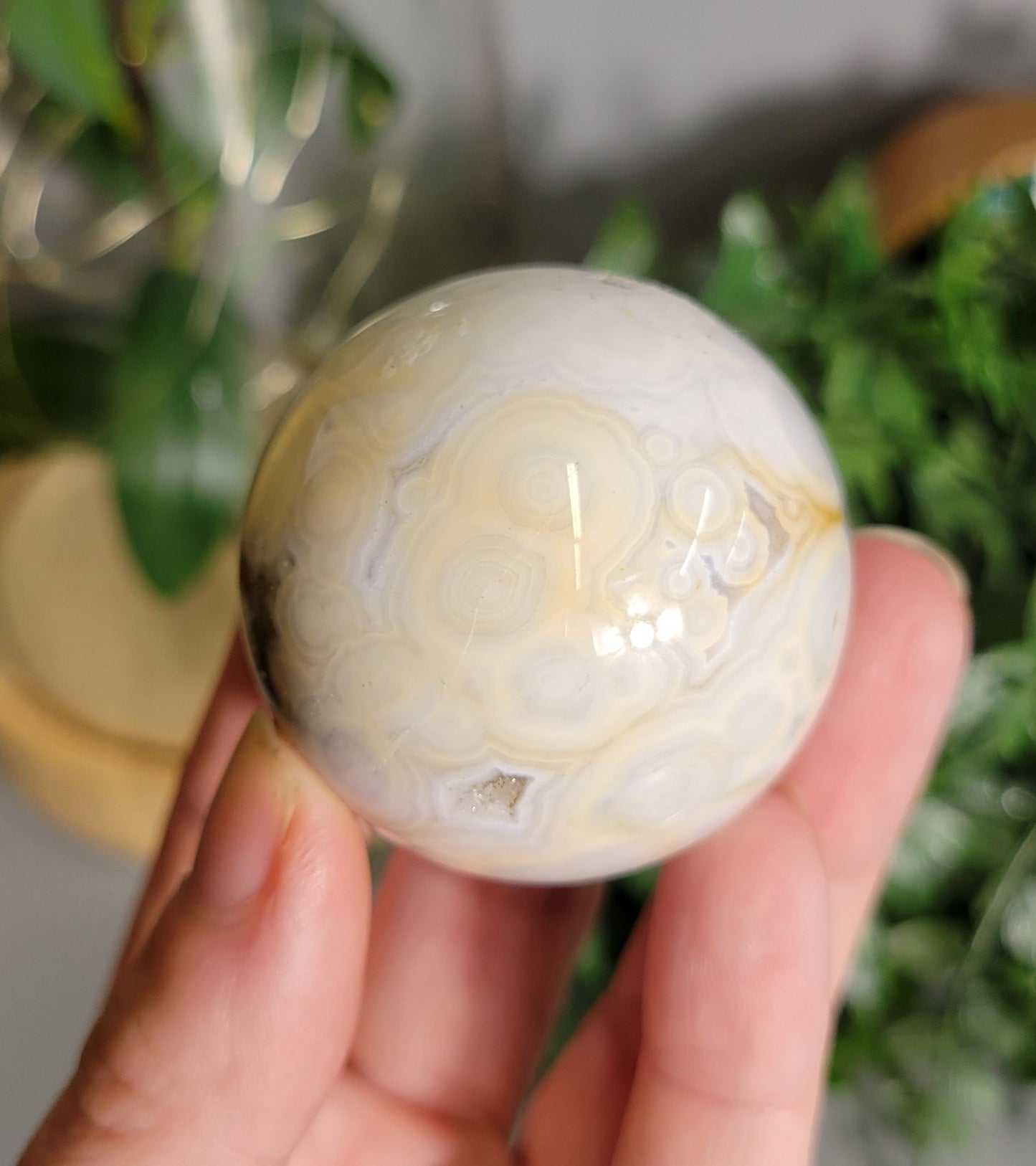 43mm Ocean jasper sphere