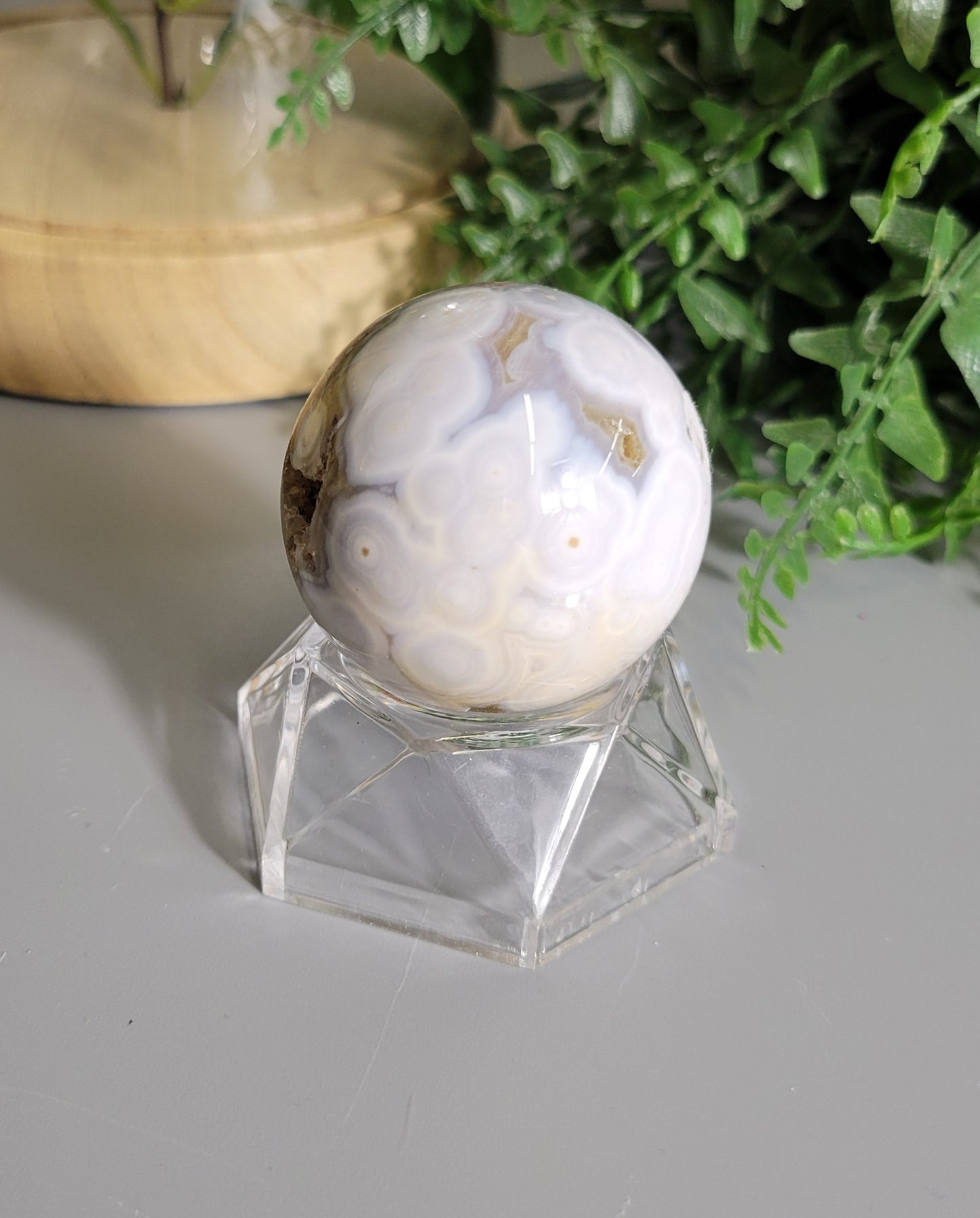 43mm Ocean jasper sphere