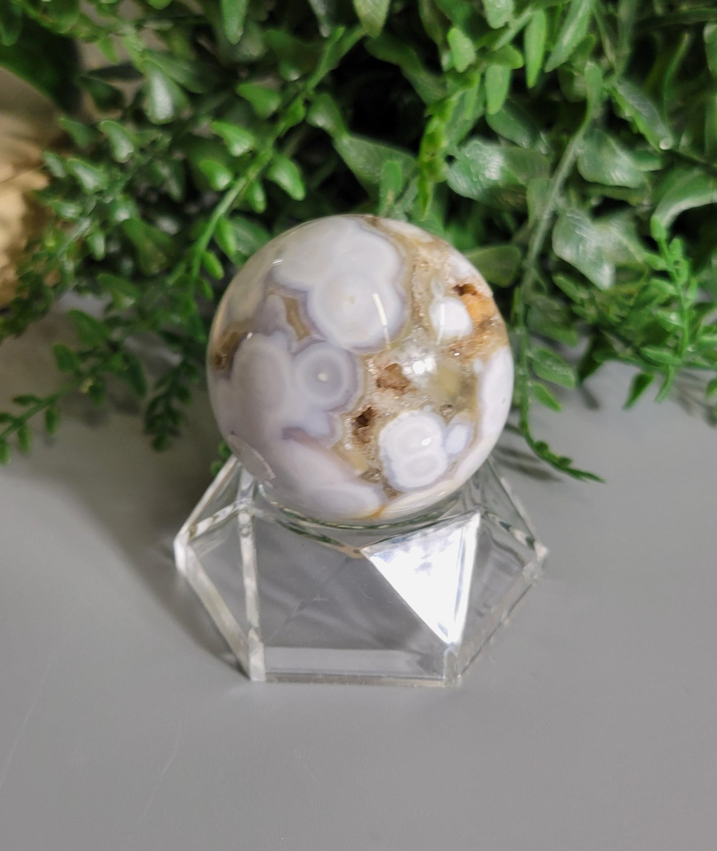 43mm Ocean jasper sphere