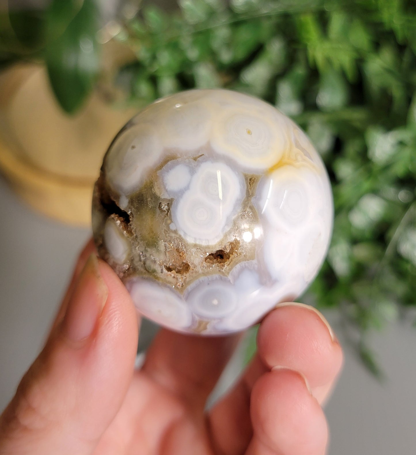 43mm Ocean jasper sphere